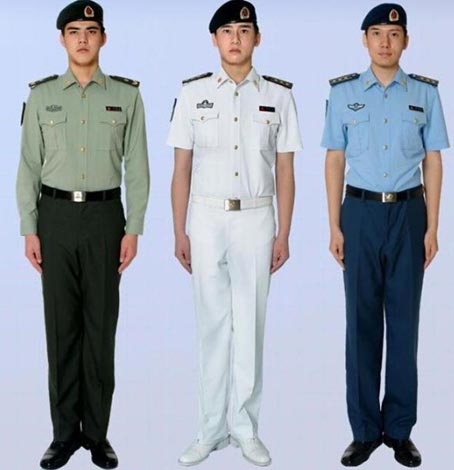 part1:中国军队服装